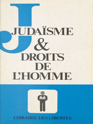 cover image of Judaïsme et droits de l'homme